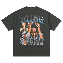 King Of Memphis By Young Dolph Tee - view 2