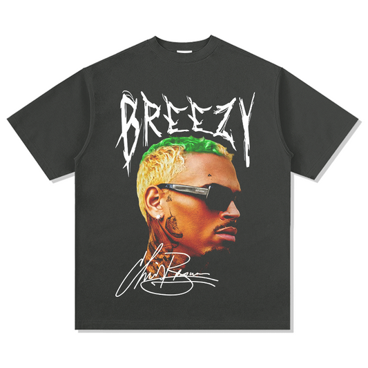 Breezy Chris Brown Signature TEE