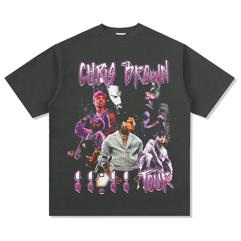 11:11 TOUR By chris brown TEE - view 2