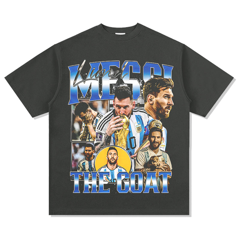 Lionel Messi "The King"TEE - view 2
