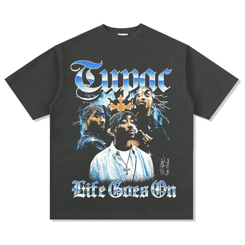 Life Goes On By Tupac Shakur Signature TEE - view 2