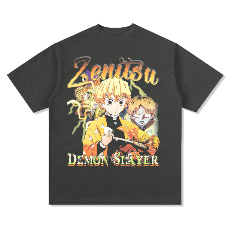 Zenitsu Agatsuma Demon Slayer "Anime" TEE - view 3