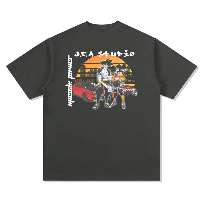 Dragon Ball Z Muscle Power J.C.A Studio "Anime" TEE - view 3