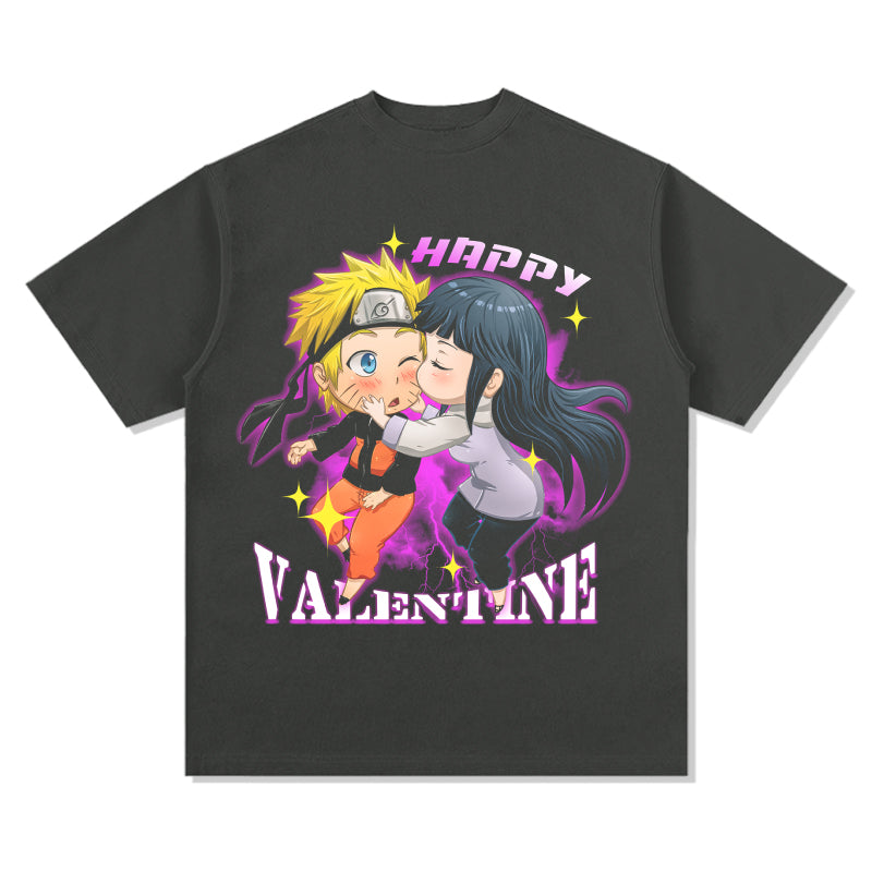 Naruto and Hinata Happy Valentine "Anime" TEE - view 3