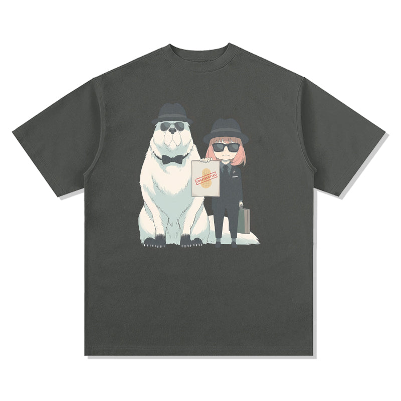 Anya Forger and Bond Forger Spy x Family "Anime" TEE - view 2