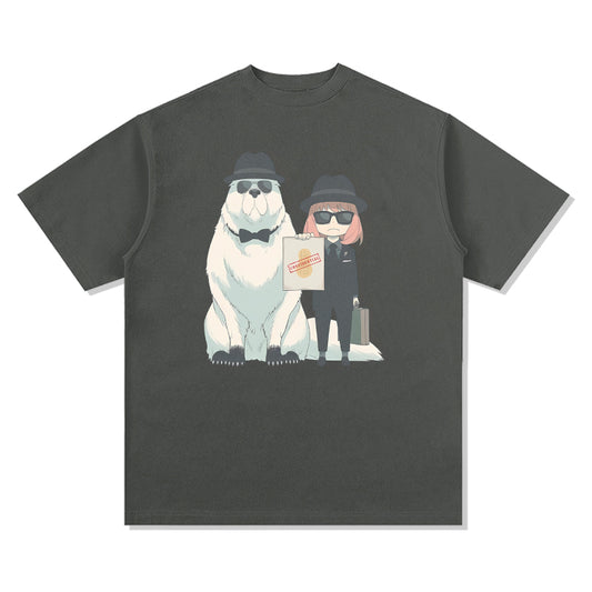 Anya Forger and Bond Forger Spy x Family "Anime" TEE
