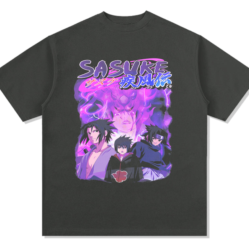 Sasuke Uchiha Naruto "Anime" TEE - view 2