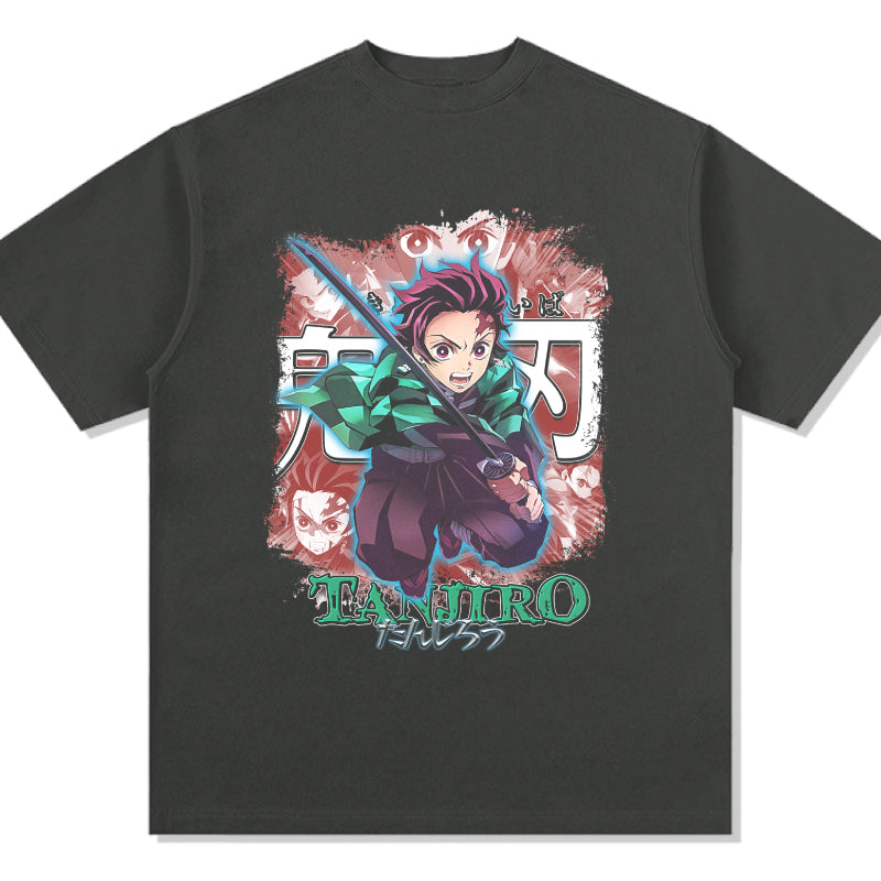 Tanjiro Kamado Demon Slayer: Kimetsu no Yaiba "Anime" TEE - view 3