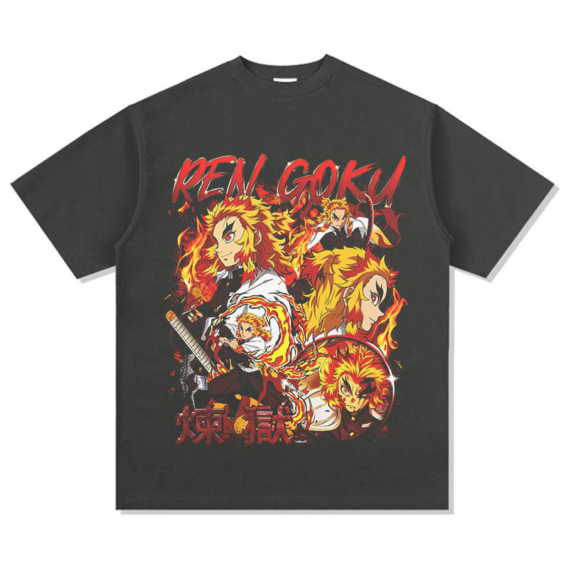 Kyōjurō Rengoku "Anime" TEE - view 2
