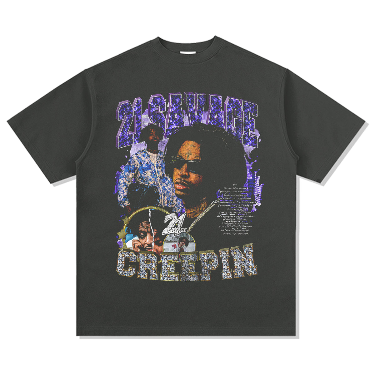 Creepin By 21 Savage Tee - view 2