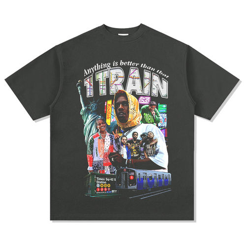 Anything is better than that 1 Train By Asap Rocky TEE - view 2