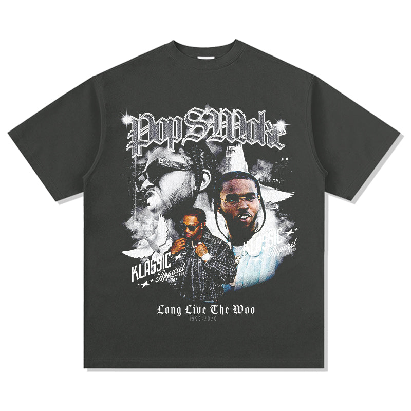 long live the woo By Pop Smoke TEE - view 2