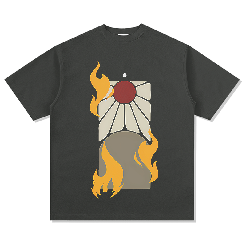 Tanjiro's Hanafuda Flowe "Anime" TEE - view 3