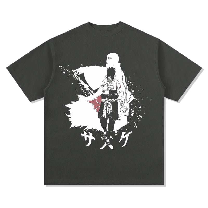 Sasuke Itachi Fire Shadow "Anime" TEE - view 3
