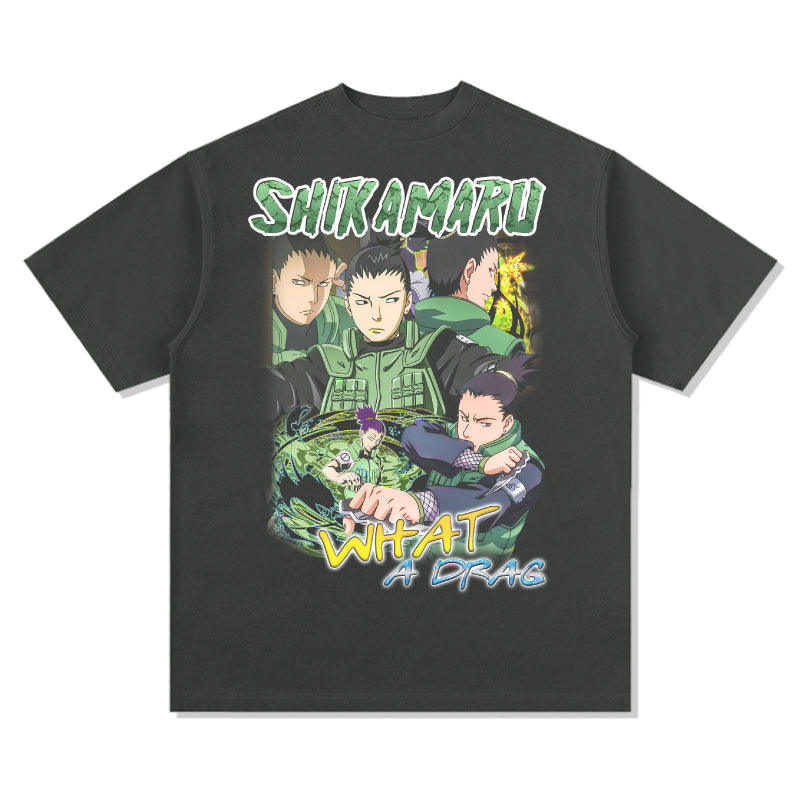 Shikamaru Nara "Anime"TEE - view 3