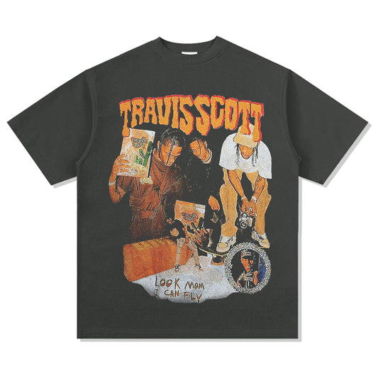 Look Mom I Can Fly By Travis Scott TEE