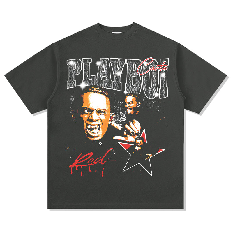 Red by Playboi TEE - view 2