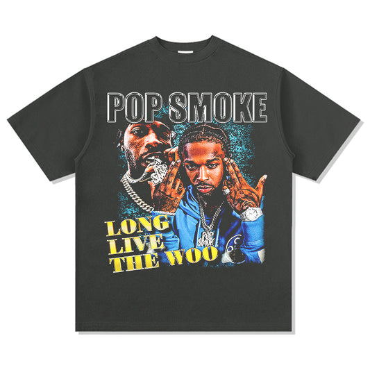 Long Live The Woo By Popsmoke TEE