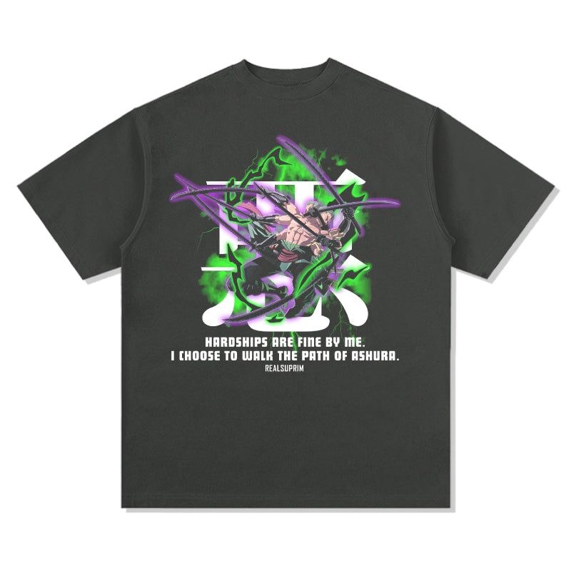 Haroships are fine by me.I choose walk the path of Ashura. Zoro "Anime" TEE - view 3