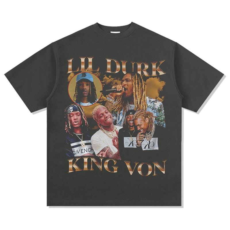 Lil Durk King Von TEE - view 2