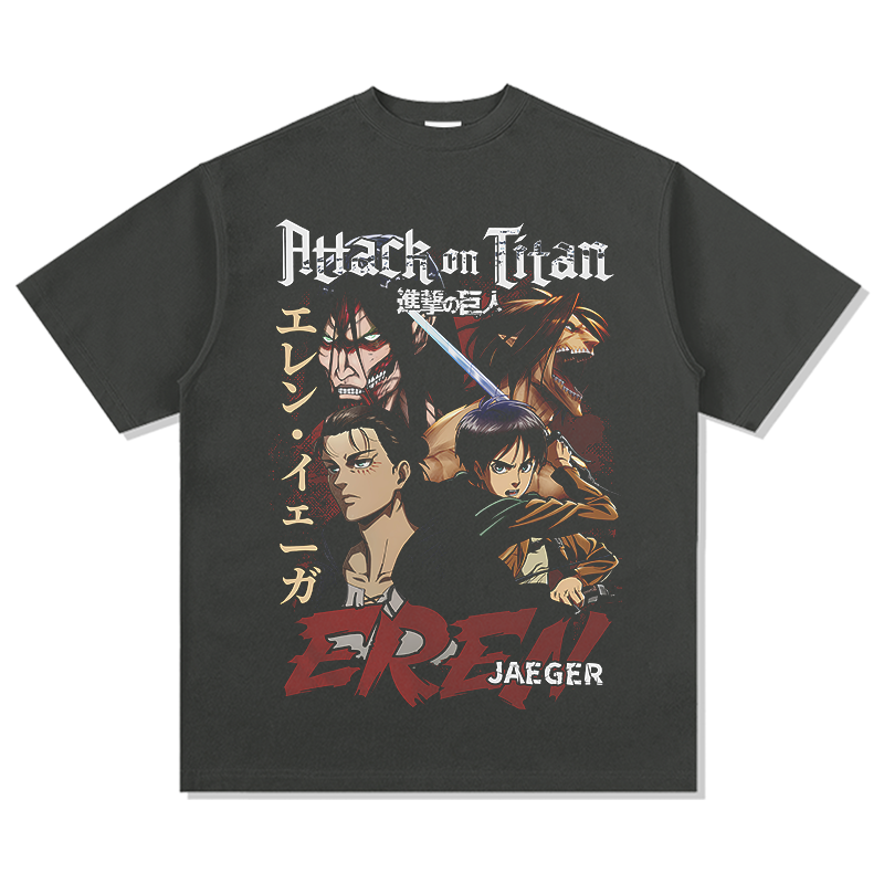 Attack on Titan Eren Jaeger  "Anime" TEE - view 3