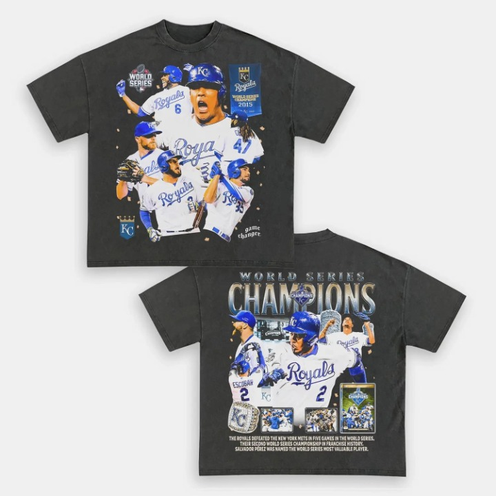 World Series champs Royals Back Design TEE - view 2