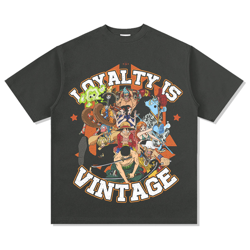 Loyalty s Vintage One Piece "Anime" TEE - view 2