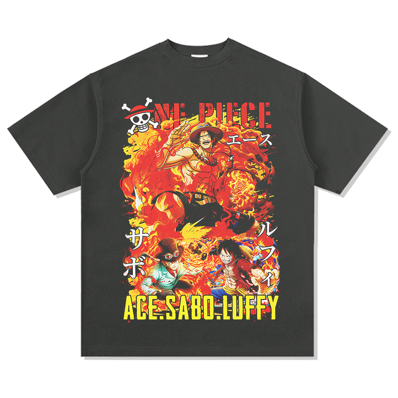 Ace Sabo Luffy One Piece "Anime" TEE - view 2