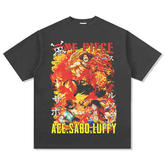 Ace Sabo Luffy One Piece "Anime" TEE