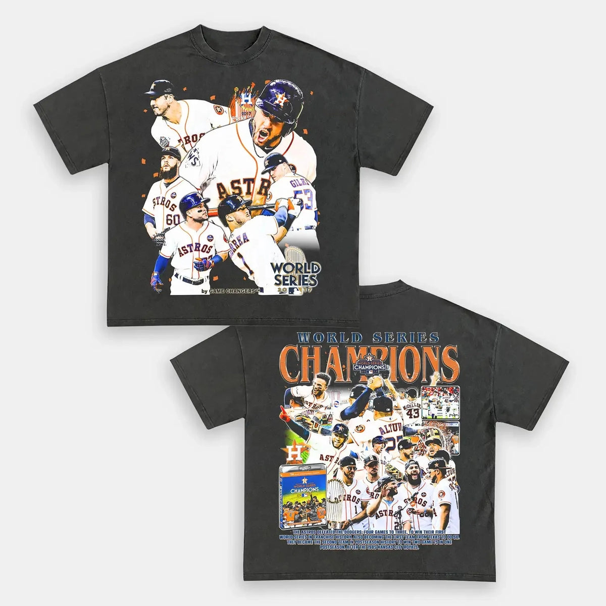 World Series champs Marlins Back Design TEE - view 4