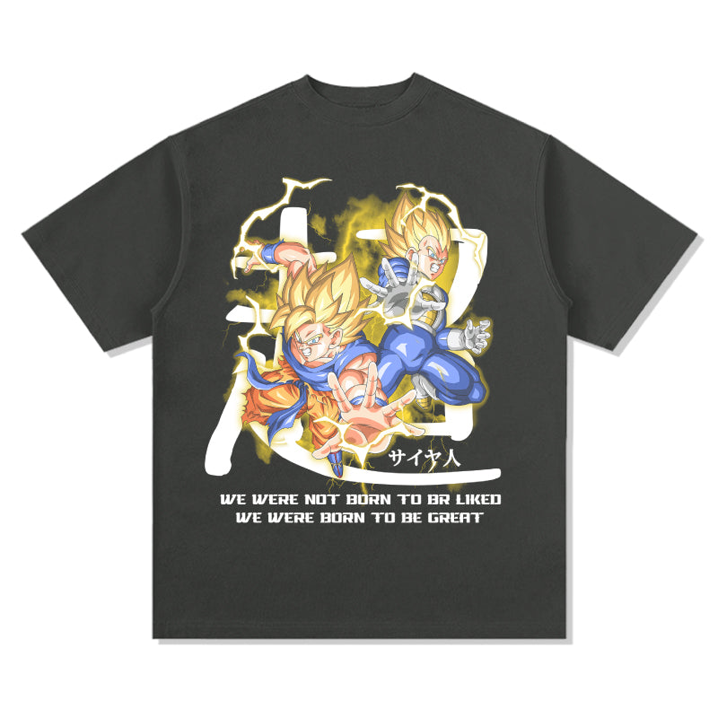 We were not born to be real, we were born to be great Dragon Ball "Anime" TEE - view 3