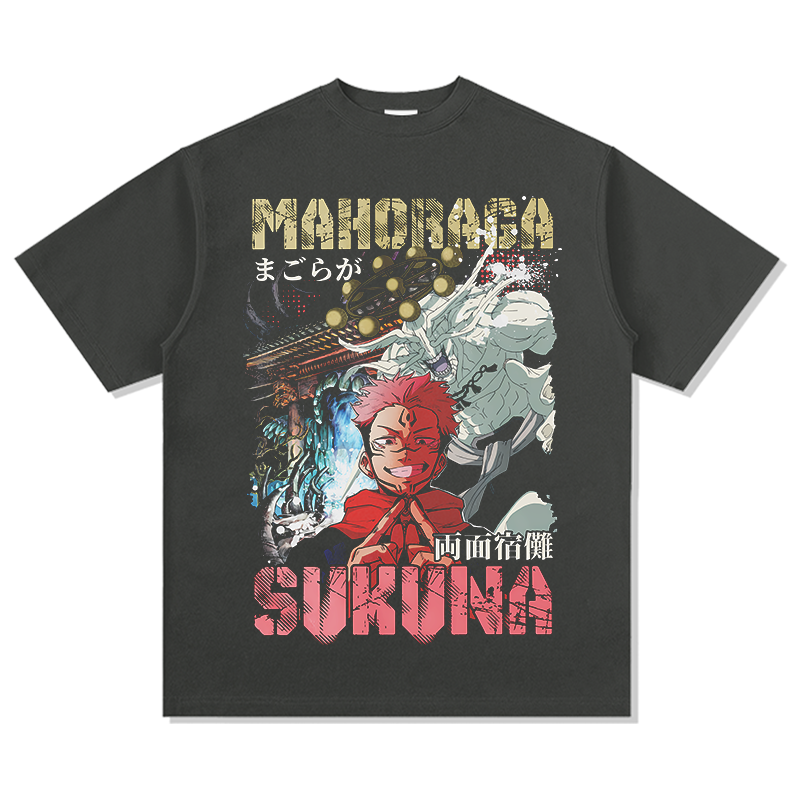 Mahoraga Vs Ryomen Sukuna "Anime" TEE - view 2