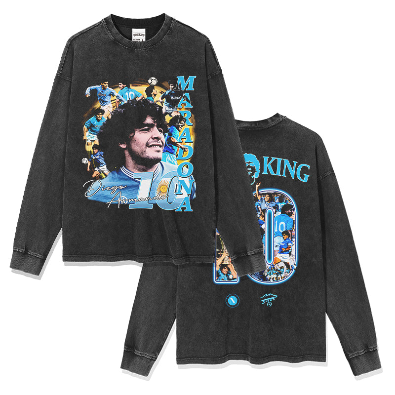 DIEGO MARADONA FOOTBALL SWEATSHIRT 2024 - view 6