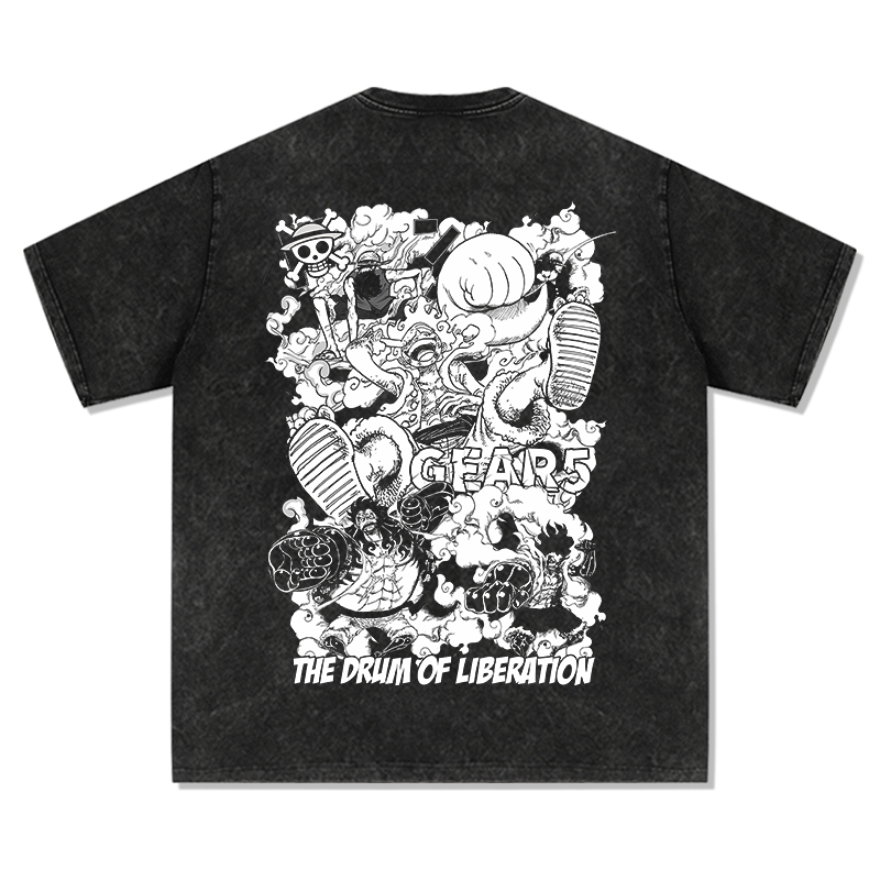 The Drum Of Liberation One Piece "Anime" TEE - view 4