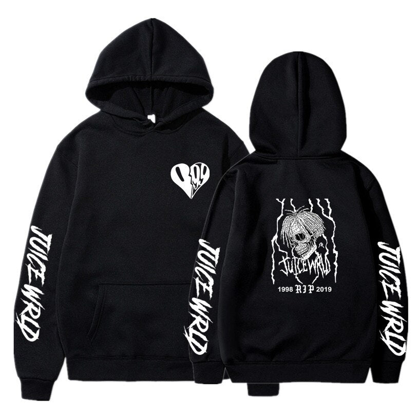 Juice Wrld Hoodies High Quality Winter Fleece Pullover Streetwear - 6ixmerchandise