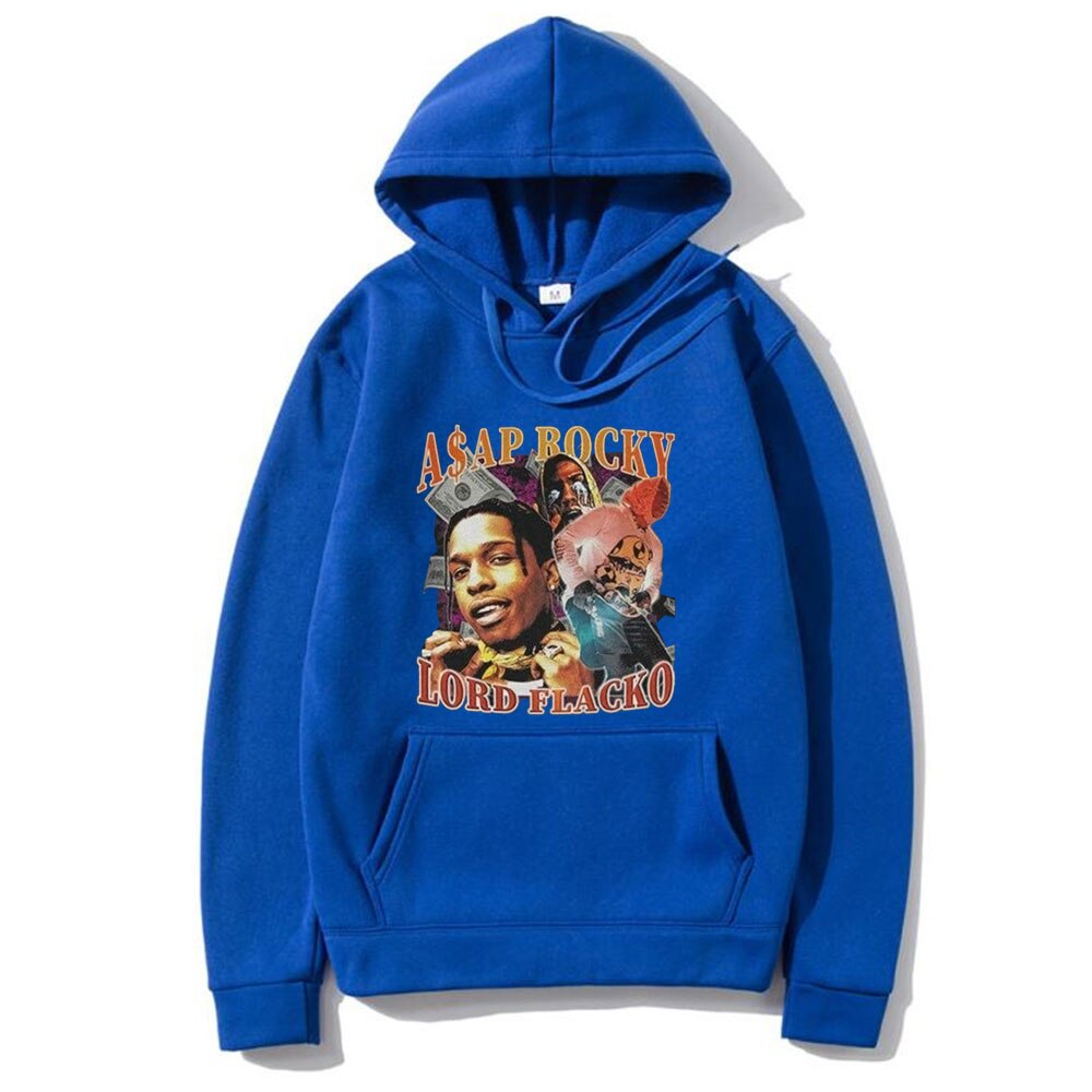 ASAP Rocky Hoodies Casual Streetwear pullover - 6ixmerchandise