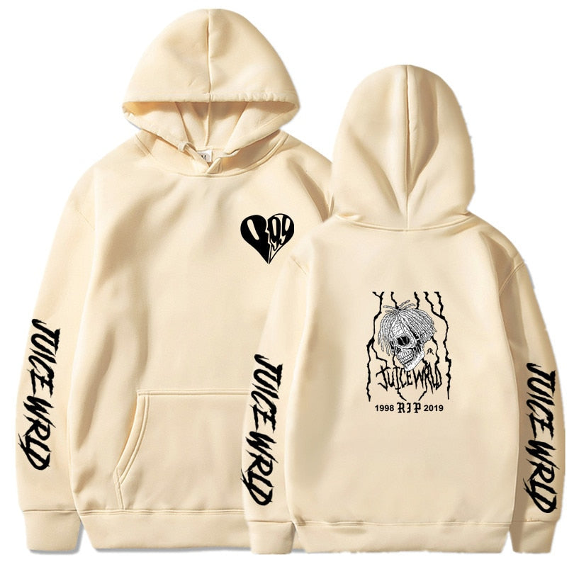 Juice Wrld Hoodies High Quality Winter Fleece Pullover Streetwear - 6ixmerchandise