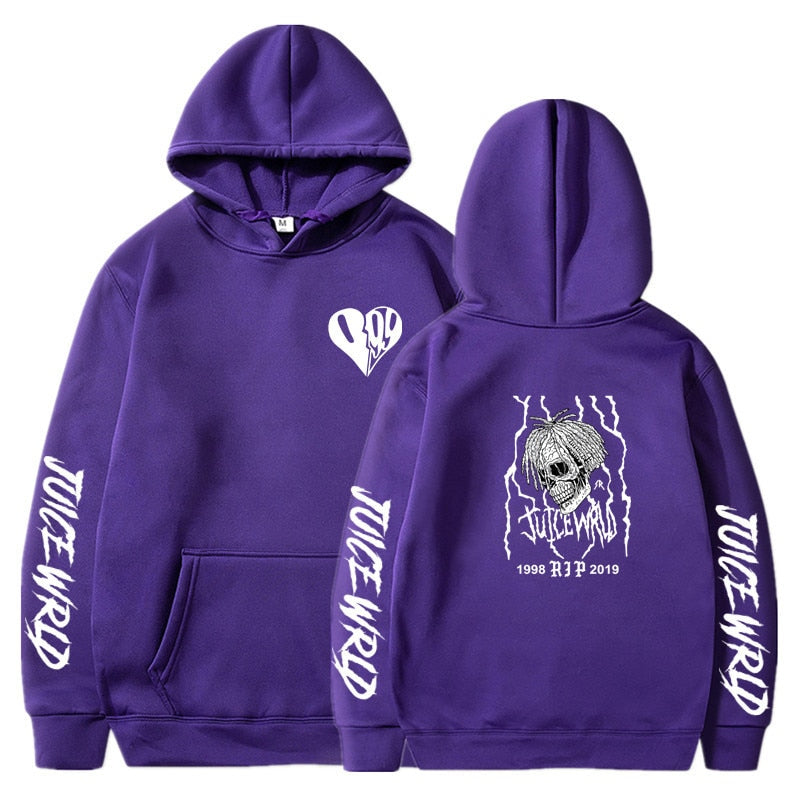 Juice Wrld Hoodies High Quality Winter Fleece Pullover Streetwear - 6ixmerchandise