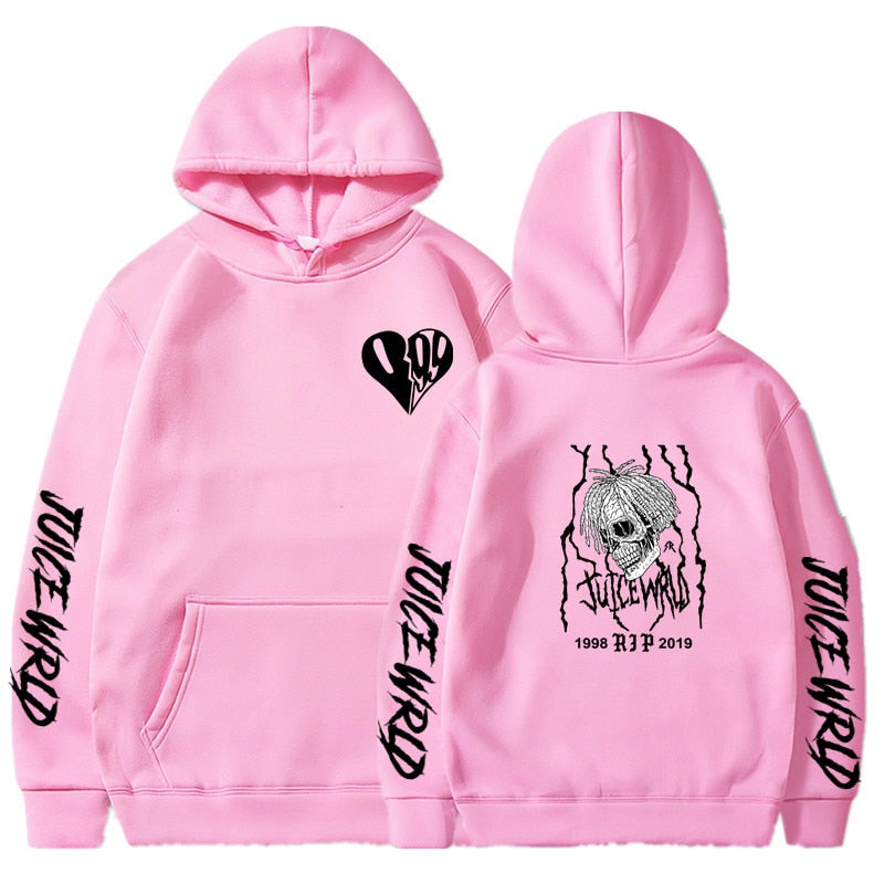 Juice Wrld Hoodies High Quality Winter Fleece Pullover Streetwear - 6ixmerchandise