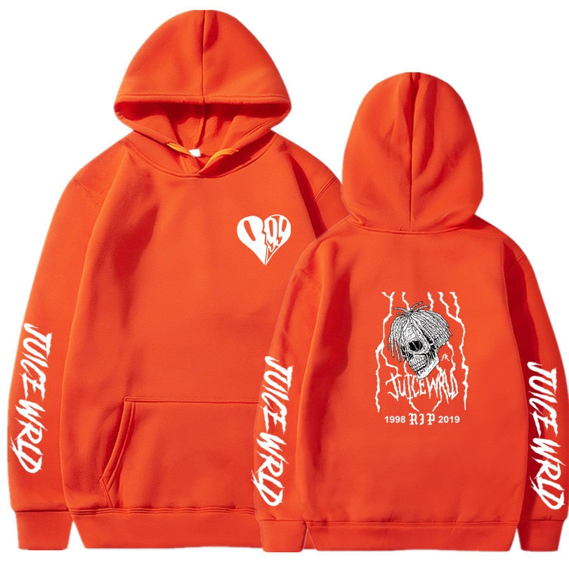 Juice Wrld Hoodies High Quality Winter Fleece Pullover Streetwear - 6ixmerchandise