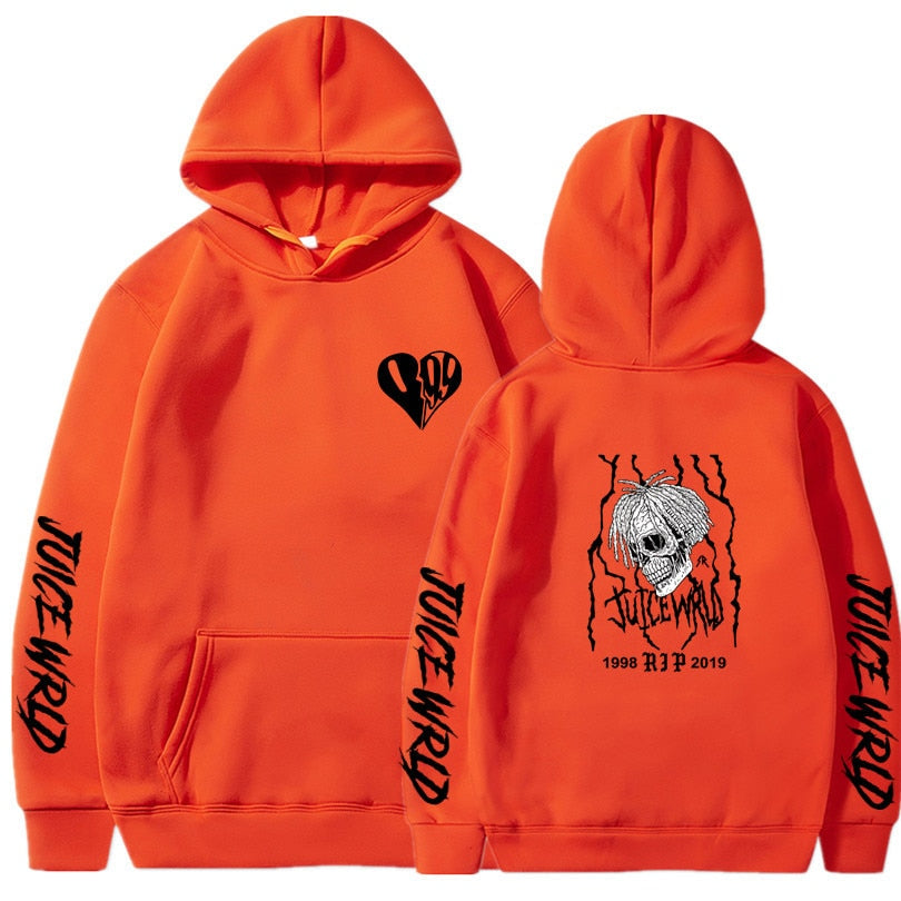 Juice Wrld Hoodies High Quality Winter Fleece Pullover Streetwear - 6ixmerchandise