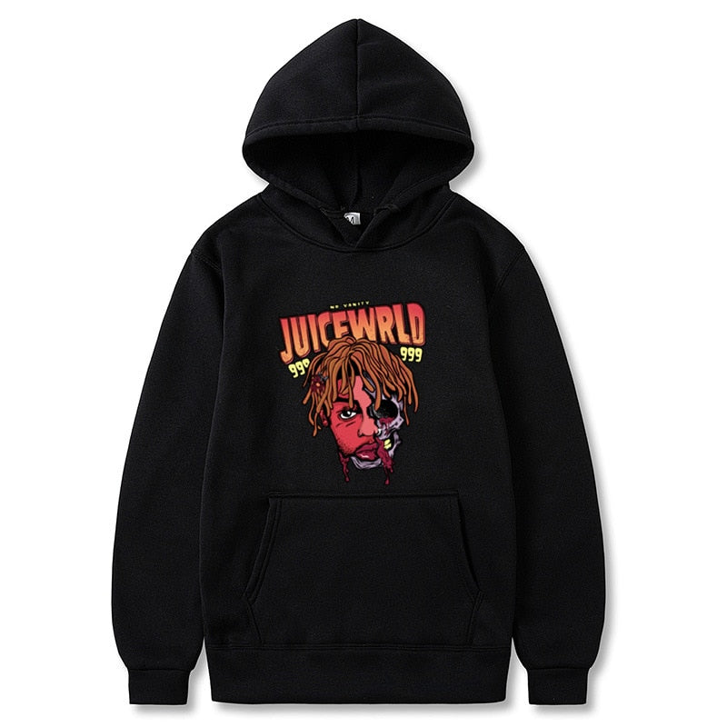 Juice Wrld Hoodies High Quality Winter Fleece Pullover Streetwear - 6ixmerchandise
