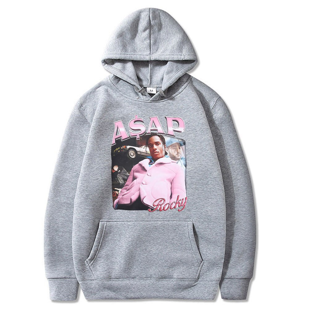 Asap Rocky Hoodies Vintage Pullover - 6ixmerchandise