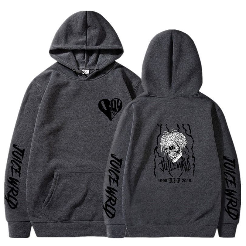 Juice Wrld Hoodies High Quality Winter Fleece Pullover Streetwear - 6ixmerchandise