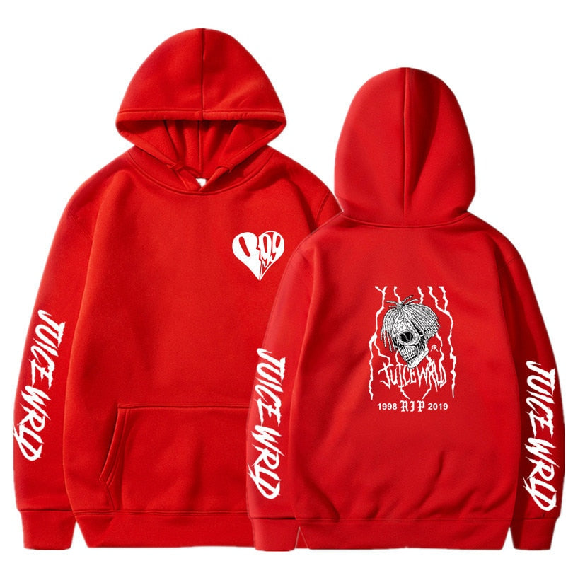 Juice Wrld Hoodies High Quality Winter Fleece Pullover Streetwear - 6ixmerchandise