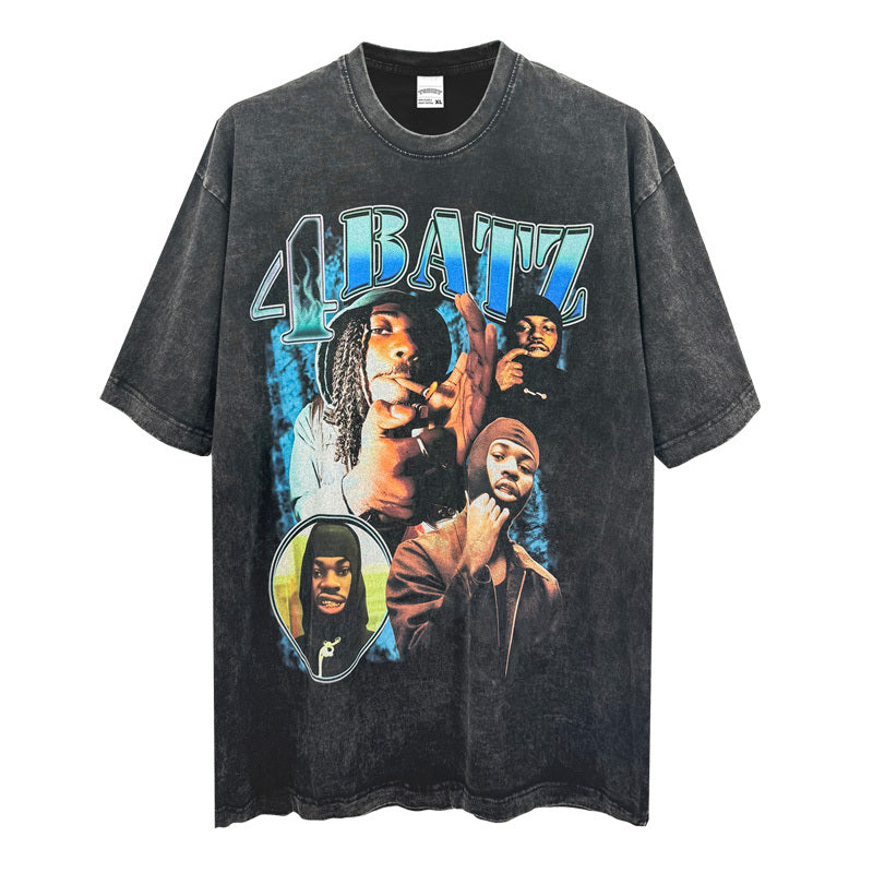 4 BATZ "ACT I STICKERZ  99" TEE 2024 - view 3