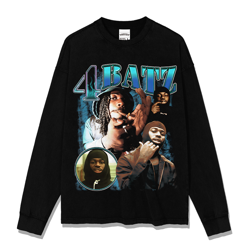 4 BATZ "ACT I STICKERZ  99" SWEATSHIRT 2024