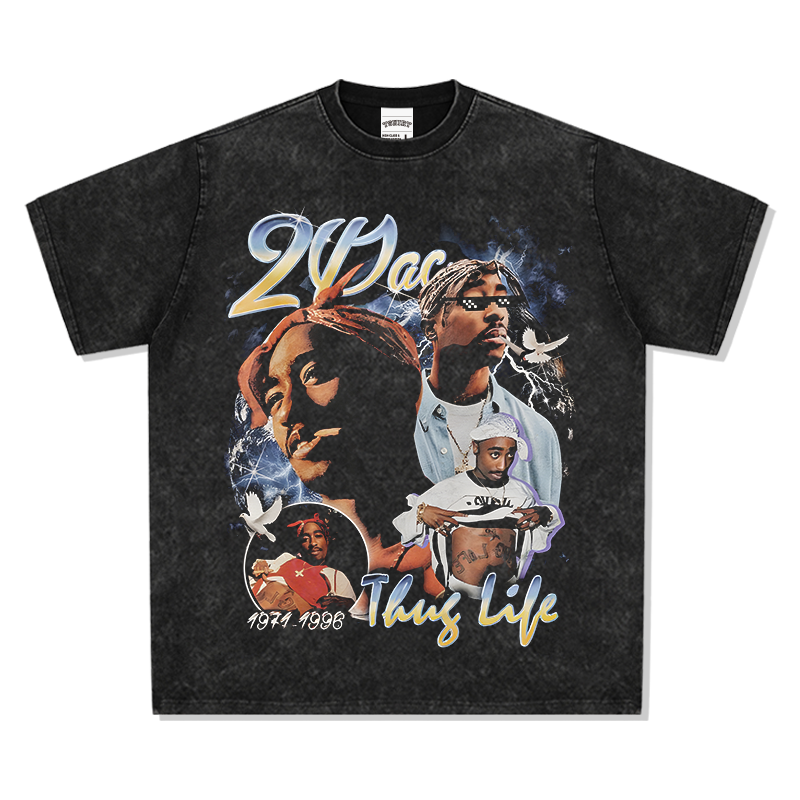 TUPAC SHAKUR ICONIC THUG LIFE TEE 2024 - view 4