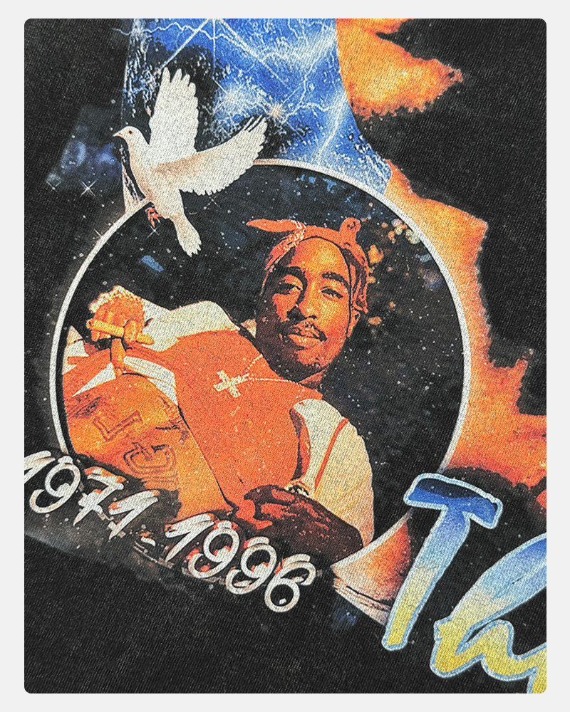 TUPAC SHAKUR ICONIC THUG LIFE TEE 2024 - view 3