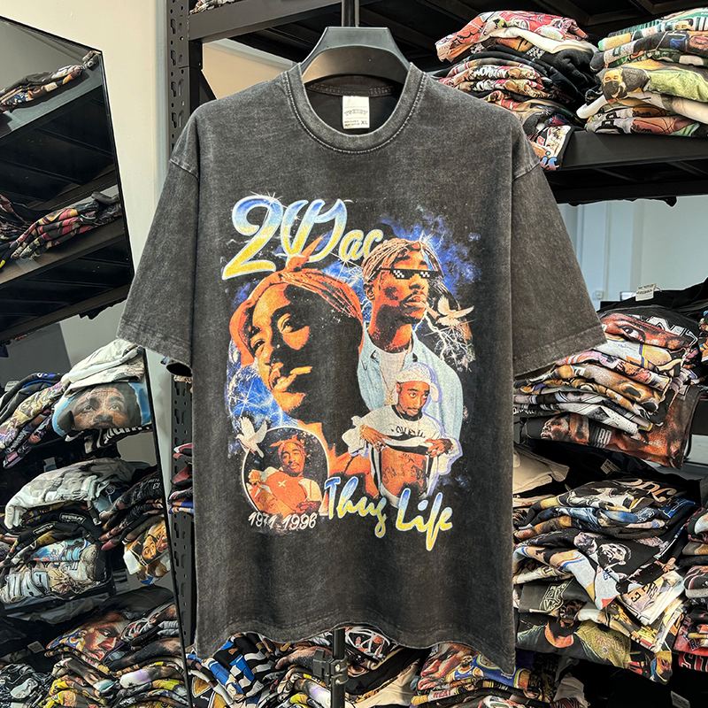 TUPAC SHAKUR ICONIC THUG LIFE TEE 2024 - view 5